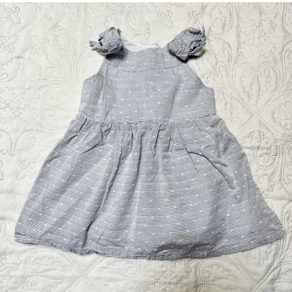 Gymboree Swiss Dot Baby Dress Size 6-12m